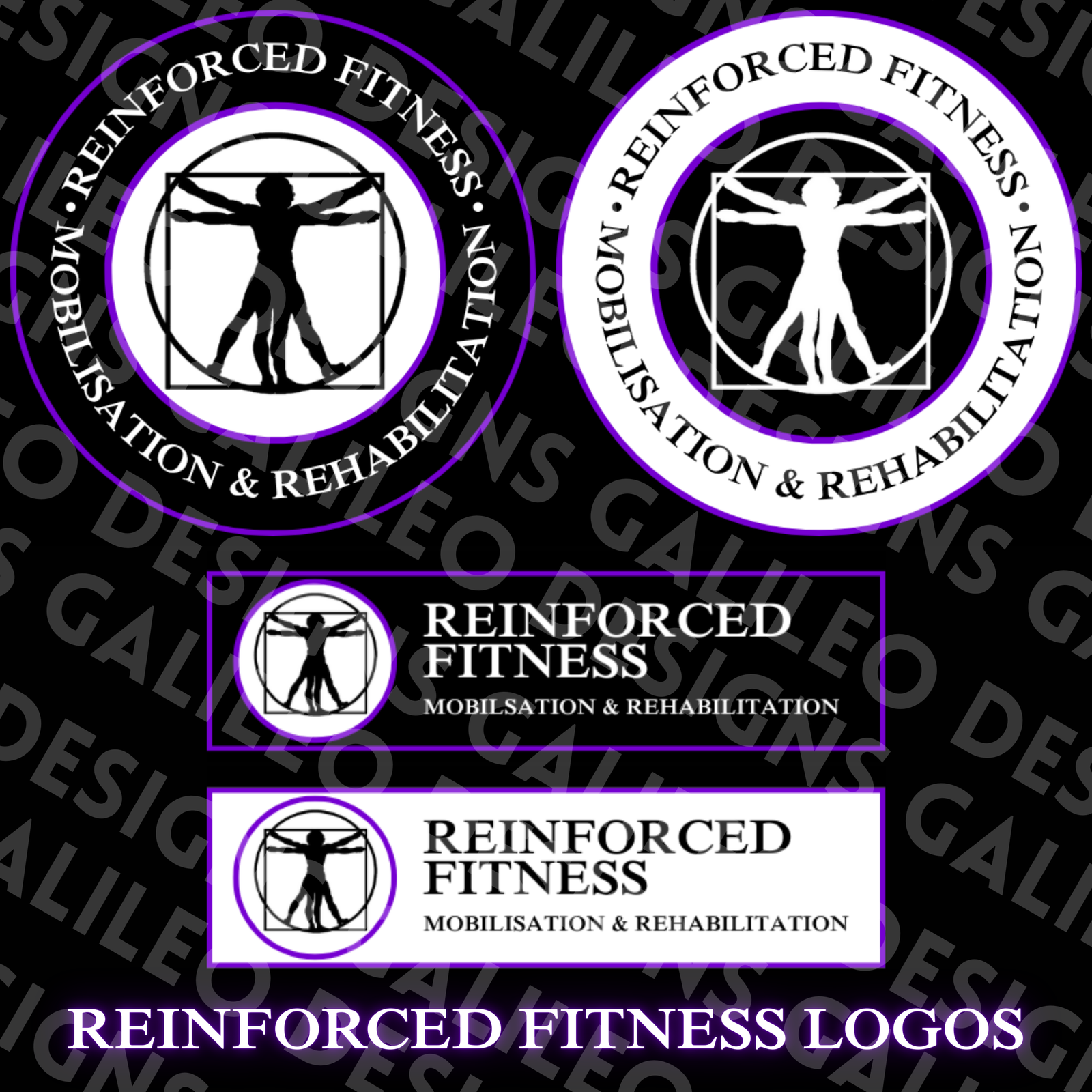 Reinforced Fitness Logos